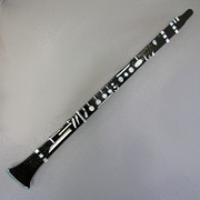 Clarinet with Dichroic Keys - Dichroic Glass Art
